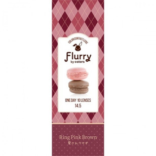 Flurry 1 Day Ring Pink Brown フルーリー リングピンクブラウン(愛されウサギ)